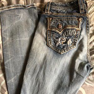 Rock Revival Blue Jeans